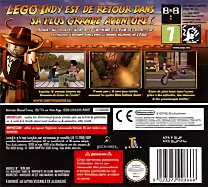 Image n° 2 - boxback : LEGO Indiana Jones 2 - The Adventure Continues